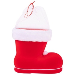 Idena Nikolausstiefel Idena 8550022 - Nikolausstiefel, Rot, Nikolaus, zum Befüllen, Geschenk rot