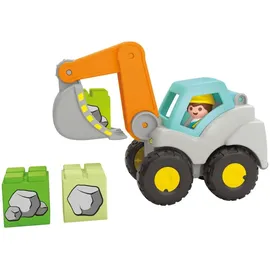 Playmobil 1.2.3 JUNIOR Schaufelbagger 71684