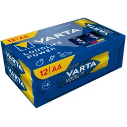 Varta Longlife Power Mignon AA CUBE12 Batterie