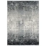 Musterring Handwebteppich, Grau, Textil, Abstraktes, rechteckig, 140x200 cm, für Fußbodenheizung geeignet, pflegeleicht, Teppiche & Böden, Teppiche, Moderne Teppiche