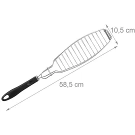 Relaxdays Fischbräter 2er Set 10034285