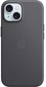 Apple Handyhülle Feingewebe Case MT393ZM/A MagSafe, iPhone 15, Backcover, schwarz