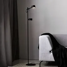 Nordlux Clyde Stehleuchte LED schwarz