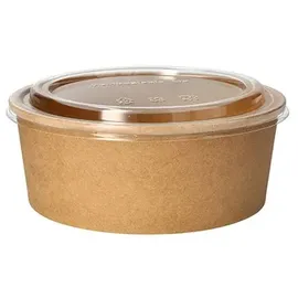 Papstar Salatschale rund 1000 ml 50 St. Braun