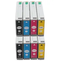 ABC-Design Set 8x Druckerpatrone für Epson T7021-7024 für WP4000
