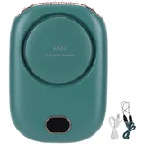 Klingenloser Nackenventilator, Tragbar Und Per Usb Aufladbar, Ideal Für Sport Und Reisen – Grün