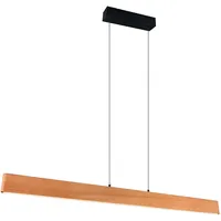 Trio Edgewood 3-flg. 9 cm Holz/Metall schwarz