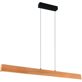 Trio Edgewood 3-flg. 9 cm Holz/Metall schwarz