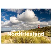 Calvendo Schleswig-Holstein - Nordfriesland (Tischkalender 2026 DIN A5 quer),