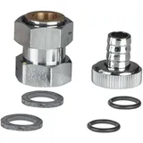 werner schütz Garten-Wasserzähler Kaltwasser, 2,5 m3 110 mm 3/4 Zoll Anschluss mit Schutzhaube