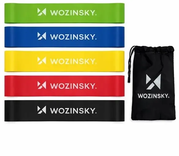 WGO-5 latex resistance bands - 5 pcs.