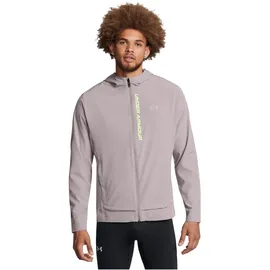 Under Armour OutRun The Storm wasserabweisende Laufjacke Herren 015 tetra gray/morph green/reflective L