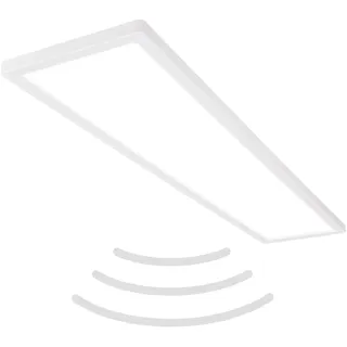 Briloner LED Panel Bewegungsmelder IP44 Flach 4000 Kelvin Weiß