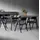 Hammel Furniture "Meza Designtisch mit Auszugsfunktion und 2 Einlegeplatten", grau (graphit, schwarz), B:135cm H:73,5cm T:135cm, Tischplatte: Graphit nanobehandeltes Fenix-Laminat (schwarzer Rand), Gestell: Schwarz gebeizt Esche (Massivholz), Mit