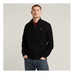 G-Star für Herren. D25746-C868-6484 Detaillierte Jacke schwarz (L), Lässig, Bio-Baumwolle, Nachhaltig