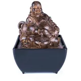 pajoma® Zimmerbrunnen Buddha aus Polyresin, Höhe 17,5 cm