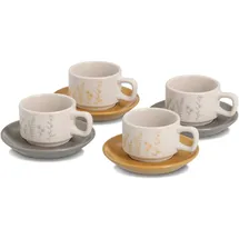 Zeller Espressotasse Set 0,1 l Gelb 8 St.