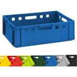 Buri Aufbewahrungskiste 60 x 40 x 20 cm 1-tlg. blau