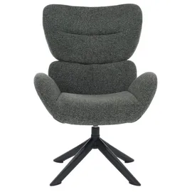 MCW Loungestuhl Q53 Chenille 420 g/m2 420 g/m2 70 x 80 x 70 cm Dunkelgrün drehbar