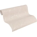 A.S. Création Textiltapete Livingwalls 32 cm x 10 m 305074 beige/weiß