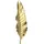 I.GE.A. Kunstpflanze I.GE.A. "Strelitzienblatt", gold (goldfarben), B:12cm H:92cm L:2cm, Obermaterial: 50% Kunststoff, 50% Polyester, Kunstpflanzen, Kunstpflanze, Kunstzweig, 3er Set