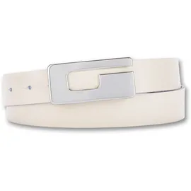 Bernd Götz Damengürtel Leder beige 110 cm