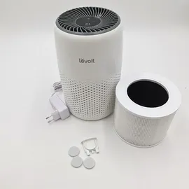 Levoit Luftreiniger mit Aromatherapie, HEPA Luftfilter gegen Schimmel, Staub und Tierhaare bis zu 0,3 μm für Schlafzimmer, 7 Watt Ener... - Weiß