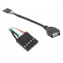 Aukson USB 2.0 Adapter 0,2 m Schwarz