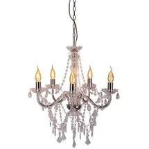 NÄVE Cecilia 5-flg. dimmbar 85 cm chrom