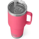YETI COOLERS Yeti Rambler Strohbecher, Tropical Pink, 35 oz 1035 ml)