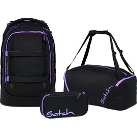 Satch Pack 3-tlg. Purple Phantom