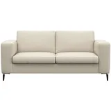flexlux Couch Kaltschaum 2-Sitzer Weiß
