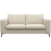 flexlux Couch Kaltschaum 2-Sitzer Weiß