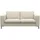 flexlux Couch Kaltschaum 2-Sitzer Weiß