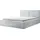 Selsey Doppelbett Farese - Bett mit Polsterrahmen, Cordbezug 140 cm, hellgrau - Hellgrau