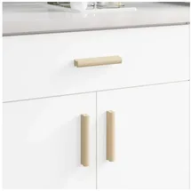vidaXL Gerader Griff 2 Stk Fahrradgriffe braun 130 x 25 x 30 mm