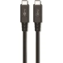 goobay USB-C 1 m Schwarz