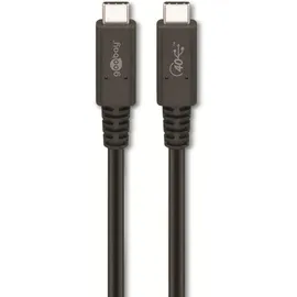 goobay USB-C 1 m Schwarz