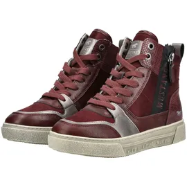 Mustang Sneaker High Dunkelrot Damen 38