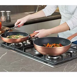 Lagostina Ramata Set 8 Töpfe - Kupfer