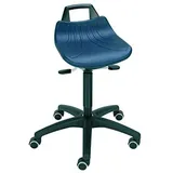 Stier Stehhilfe mit Rollen Sitzhöhe 520-710 mm PU-Sitz mit Tragegriff