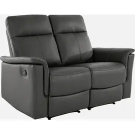 Home Affaire 2-Sitzer HOME AFFAIRE "Southbrook", grau, B:144cm H:99cm T:92cm, Kunstleder 100% Polyurethan, Sofas, mit manueller und elektrischer Relaxfunktion