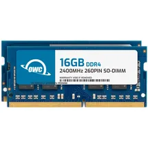 OWC 32GB Kit - 2 x 16GB PC19200 DDR4 2400MHz SO-DIMMs für Mac Mini (Late 2018), 27" und 21,5" iMac (Mid 2017), und kompatible PCs