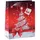 Sigel Geschenktüte Sparkling Tree 17 x 23 cm 5 St. Rot/Silber