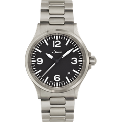 Sinn Instrumentelle Uhren 556 A 556.014 - schwarz,silber - 38.5mm