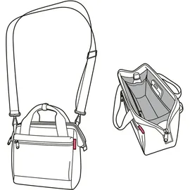 Reisenthel Allrounder Cross twist silver