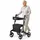 Vevor Rollator Faltbar mit Sitz Gehhilfe bis 136 kg Schwarz