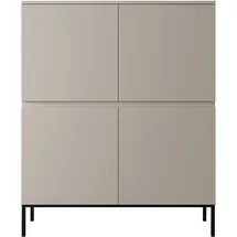 Selsey Kommode Schrank Aufbewahrungsschrank 100 cm - beige