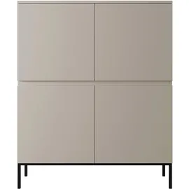 Selsey Kommode Schrank Aufbewahrungsschrank 100 cm - beige