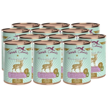 Terra Canis Getreidefrei Wild mit Kartoffeln, Apfel & Preiselbeeren 12 x 400 g